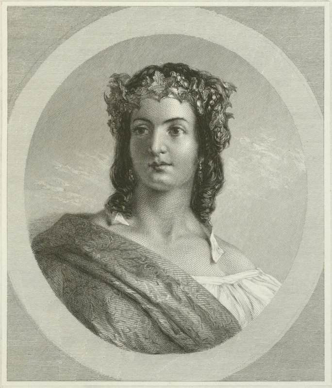 Bondepike fra Gensano av Thomas Uwins