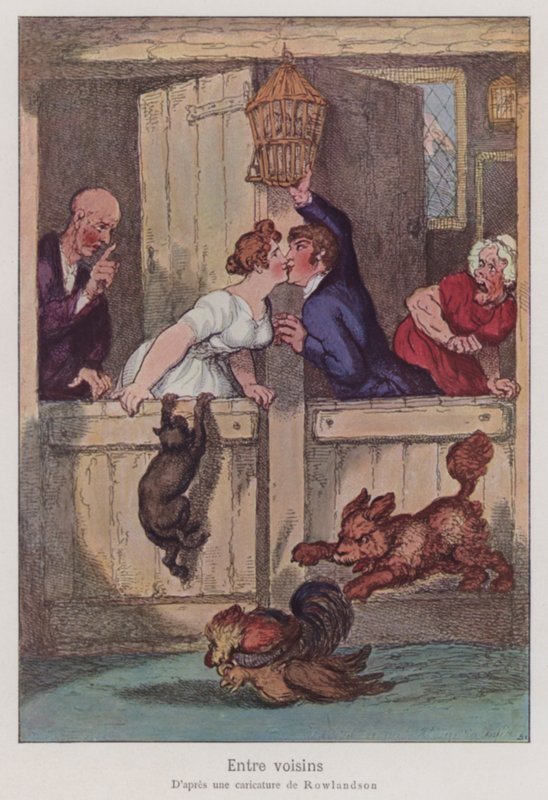 Naboforfriskning av Thomas after Rowlandson