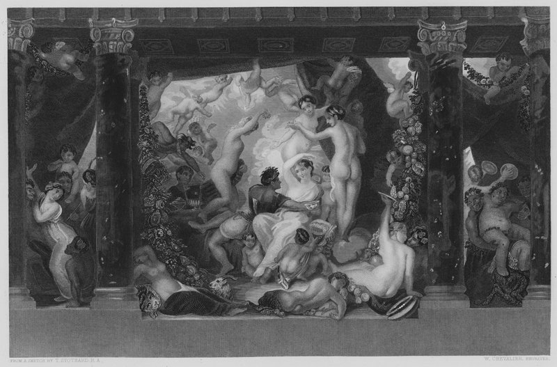 Uholdenhet, fra bildet i Vernon Gallery av Thomas Stothard