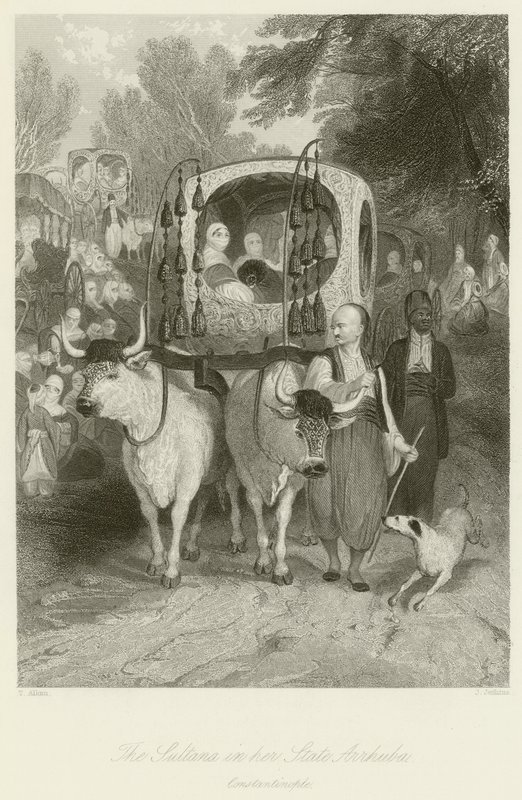 Sultanaen i staten Arrhuba av Thomas Allom