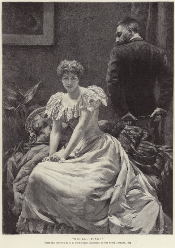 Desillusjonert, av Thomas Benjamin Kennington av Thomas Benjamin Kennington