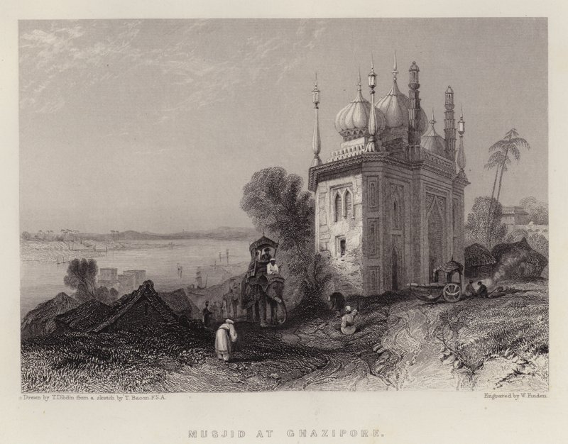 Masjid Et Gazipur (Black Litho) av Thomas Colman Dibdin