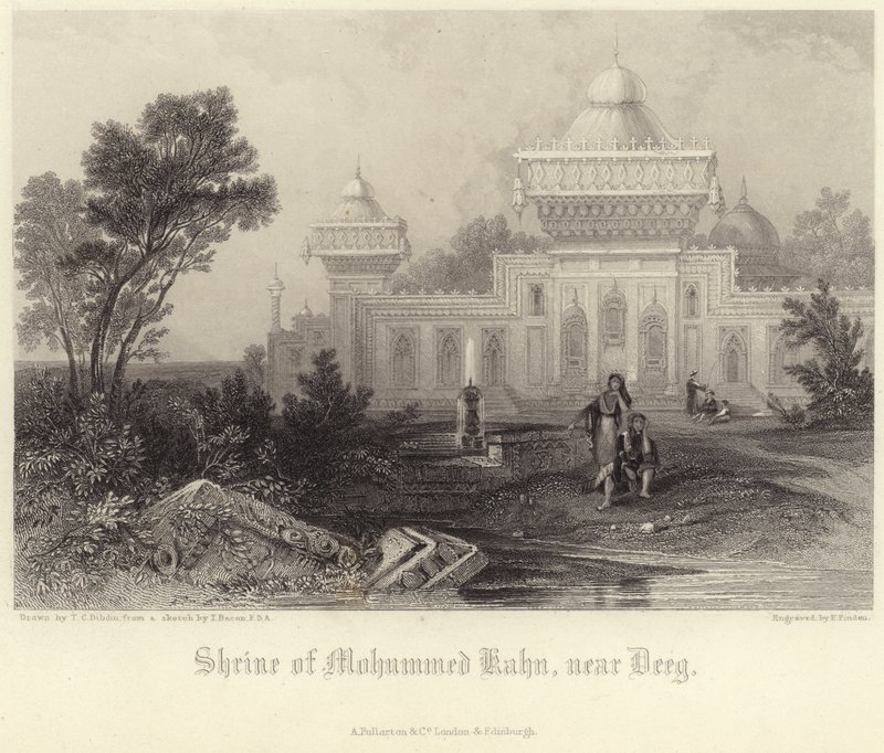 Helligdommen til Mohammed Khan av Thomas Colman Dibdin