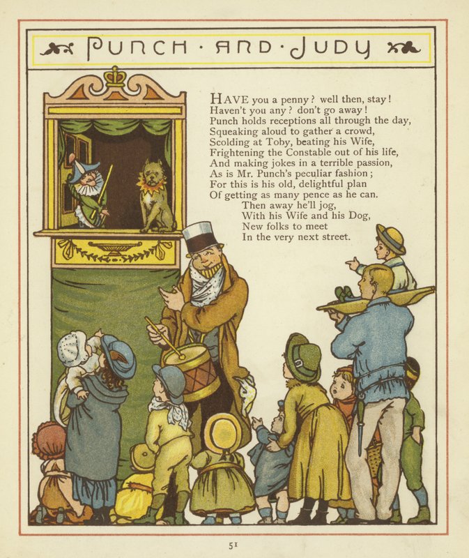 Punch og Judy av Thomas Crane