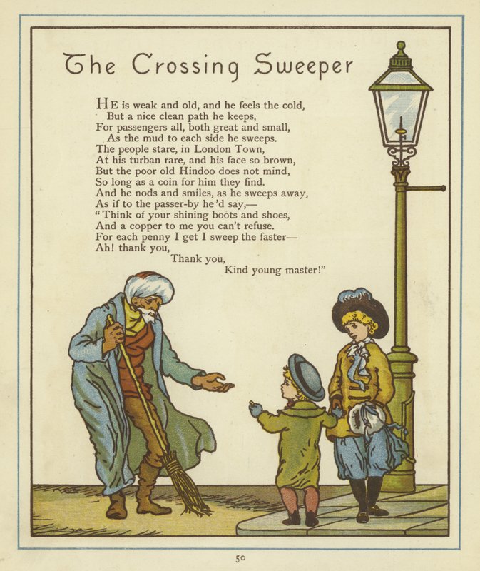 The Crossing Sweeper av Thomas Crane