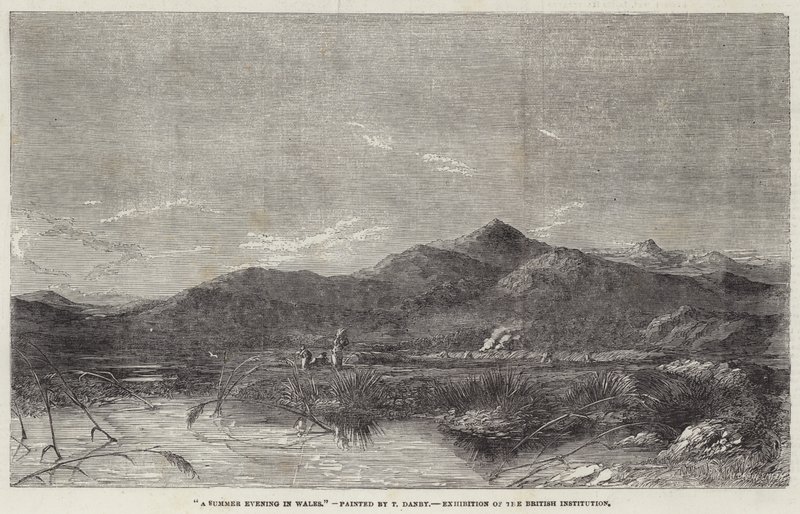 En sommerkveld i Wales av Thomas Danby