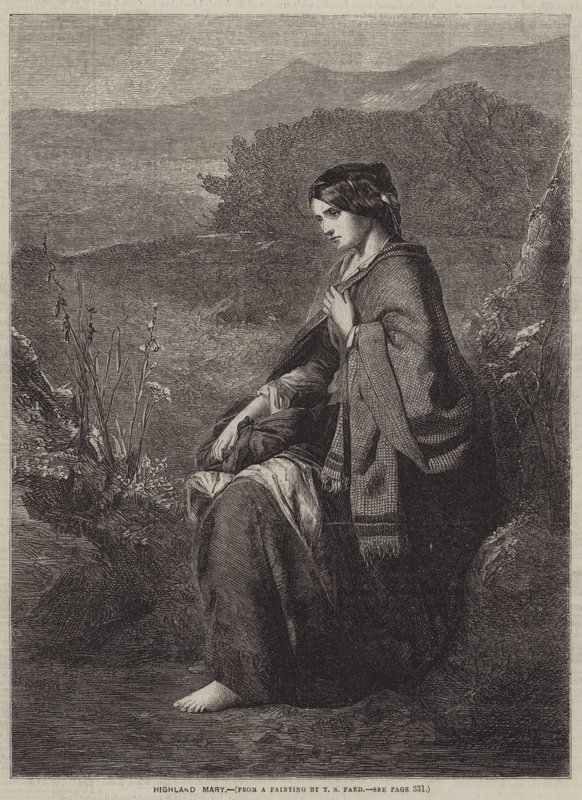 Highland Mary av Thomas Faed