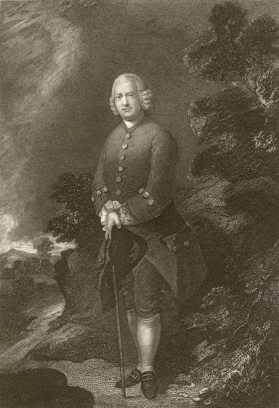 Portrett av Ralphe Schomberg av Thomas Gainsborough