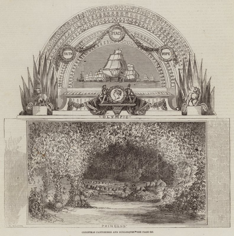 Julepantomimer og burlesker av Thomas Harrington Wilson