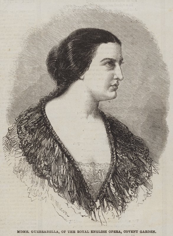 Madame Guerrabella, fra Royal English Opera, Covent Garden av Thomas Harrington Wilson