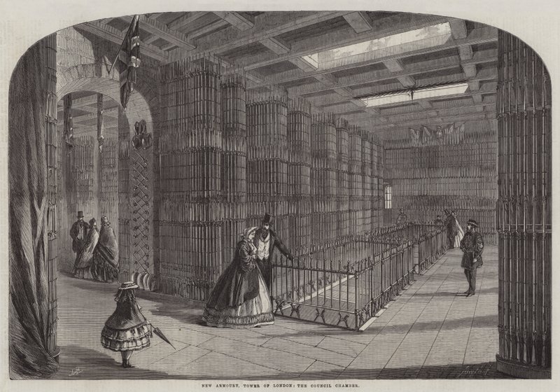 New Armoury, Tower of London, Council Chamber av Thomas Harrington Wilson