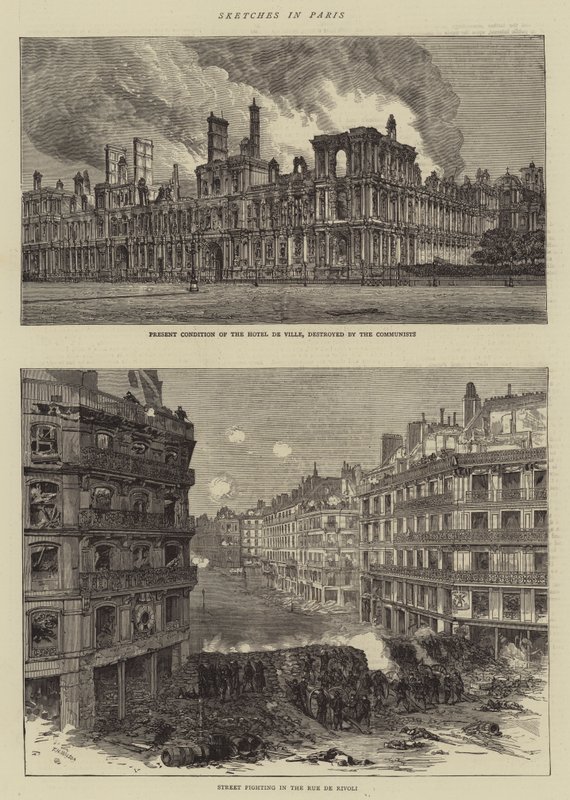 Skisser i Paris av Thomas Harrington Wilson