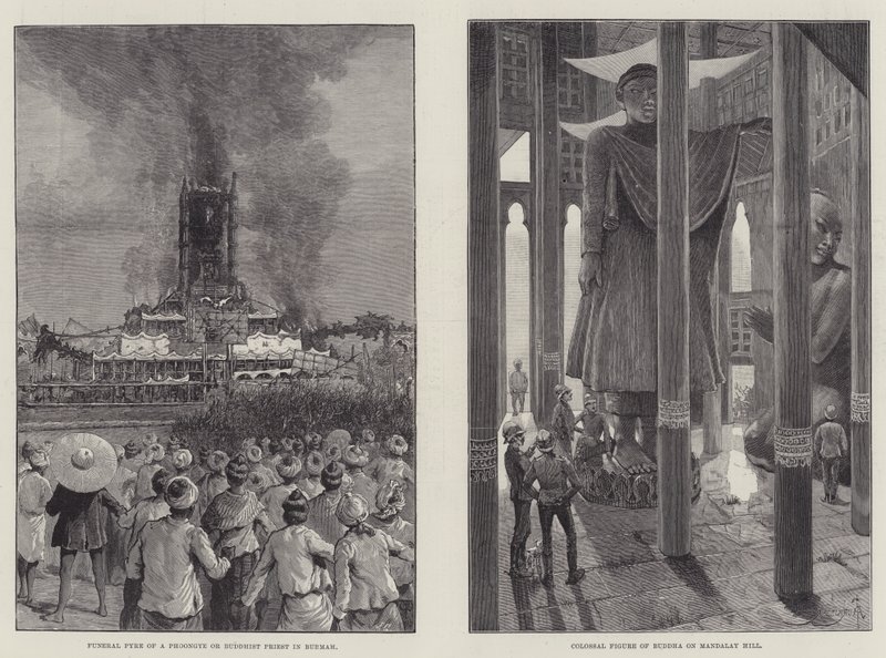 Skisser av Burma av Thomas Harrington Wilson