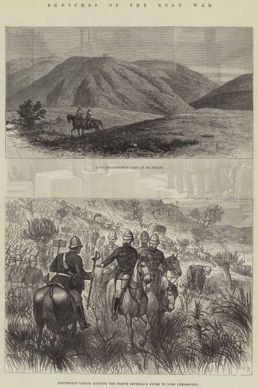 Skisser av Zulu-krigen av Thomas Harrington Wilson
