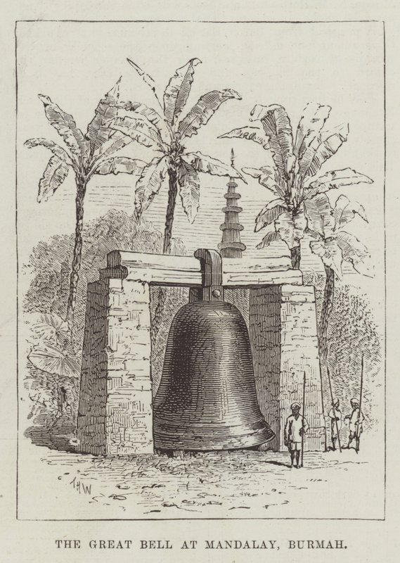 Den store klokken i Mandalay, Burmah av Thomas Harrington Wilson