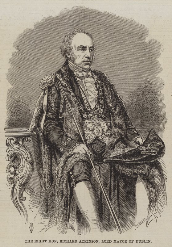 Høyre ærede Richard Atkinson, Lord Mayor of Dublin av Thomas Harrington Wilson