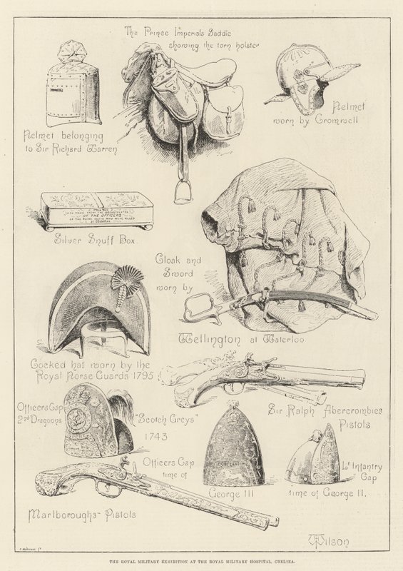 Royal Military Exhibition på Royal Military Hospital, Chelsea av Thomas Harrington Wilson