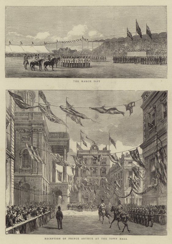 Det kongelige besøket i Liverpool av Thomas Harrington Wilson