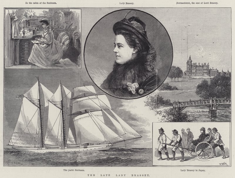 Avdøde Lady Brassey av Thomas Harrington Wilson