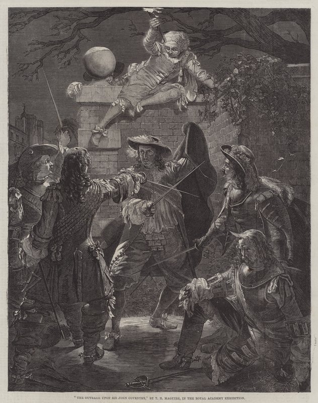 Forargelsen over Sir John Coventry av Thomas Herbert Maguire
