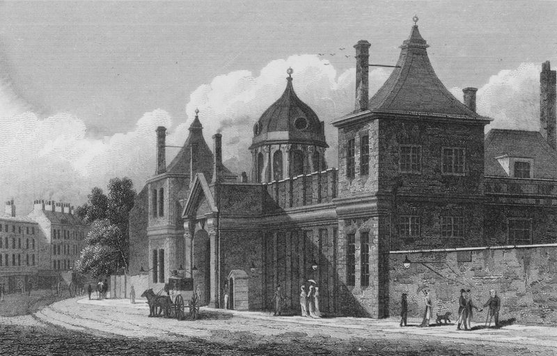 British Museum (gravering) av Thomas Hosmer Shepherd