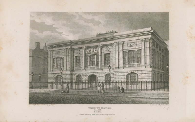 Trinity House på Tower Hill av Thomas Hosmer Shepherd