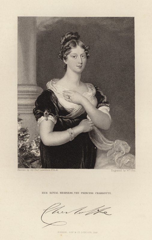 Hennes Kongelige Høyhet Prinsesse Charlotte av Thomas Lawrence