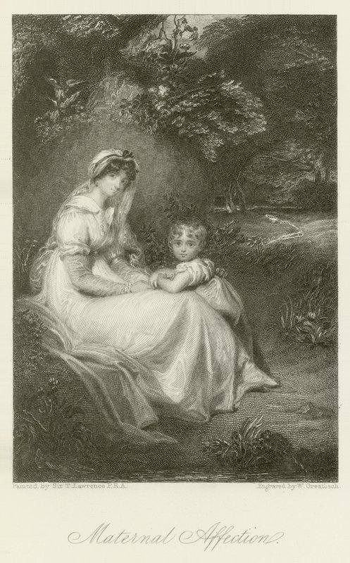 Mors hengivenhet av Thomas Lawrence