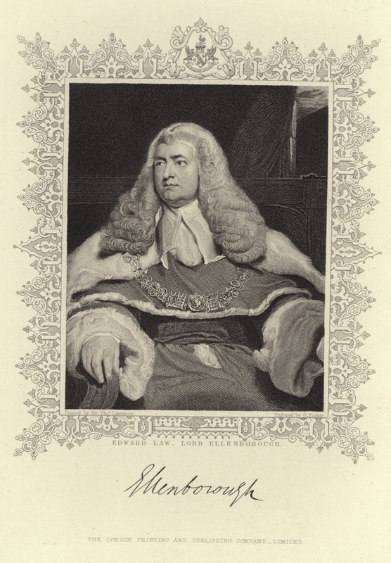 Portrett av Edward Law av Thomas Lawrence