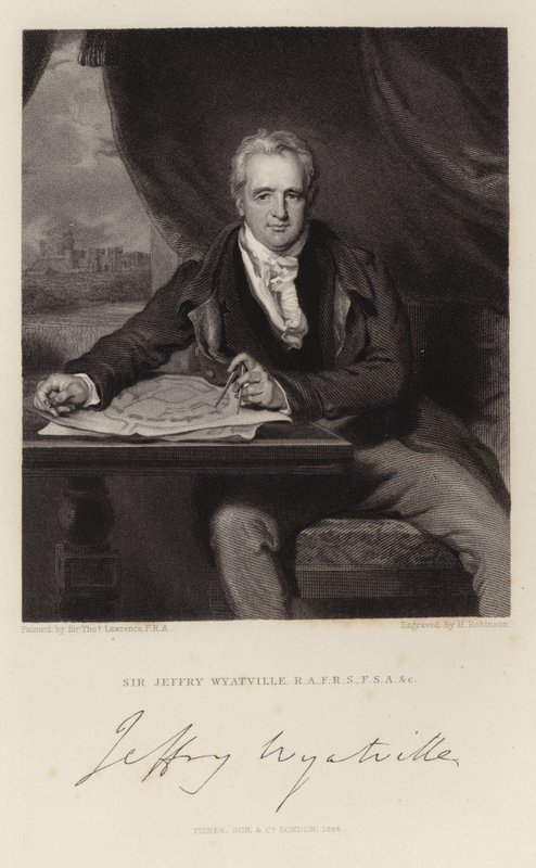 Portrett av Sir Jeffry Wyattville av Thomas Lawrence
