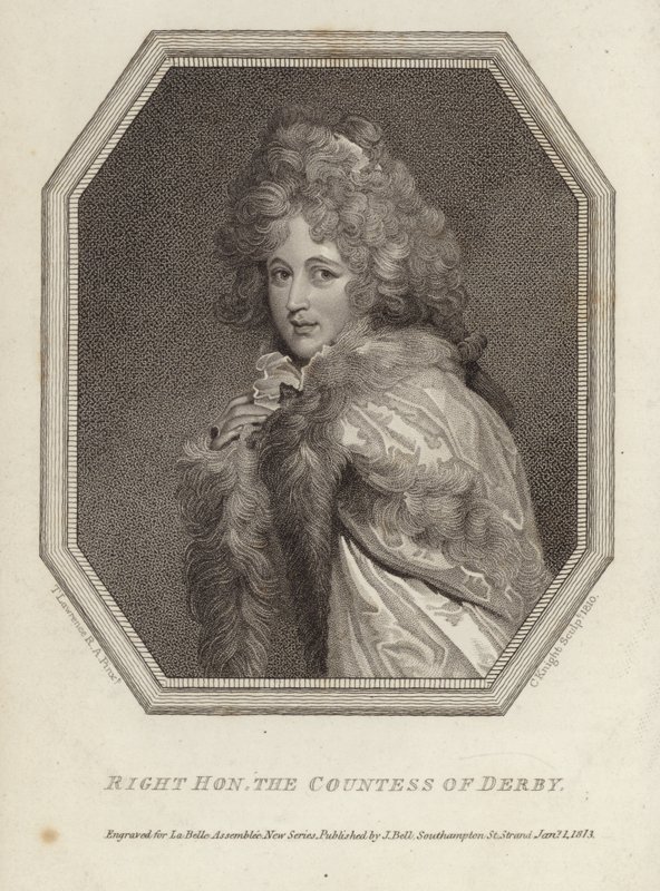 Høyre ærede grevinne av Derby av Thomas Lawrence