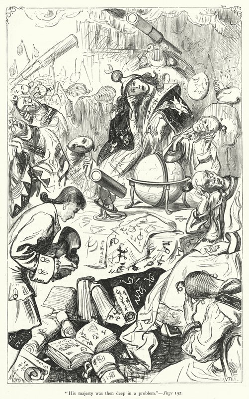 Illustrasjon for Gullivers reiser av Jonathan Swift (gravering) av Thomas Morten