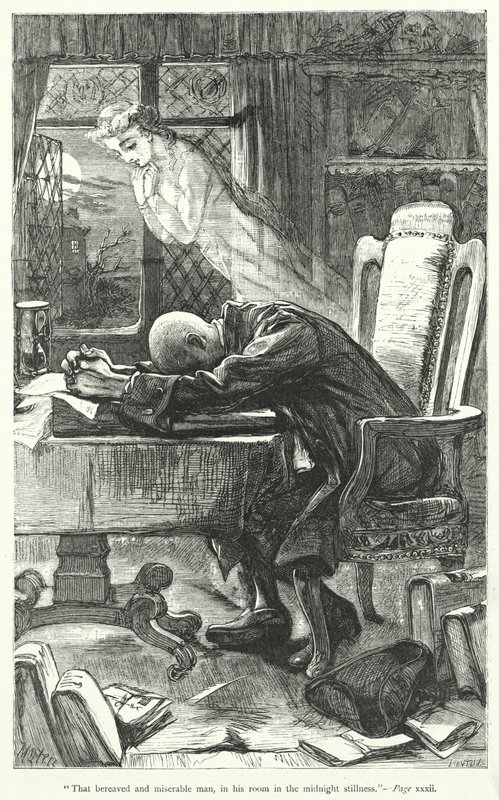 Illustrasjon for livet til Jonathan Swift (gravering) av Thomas Morten