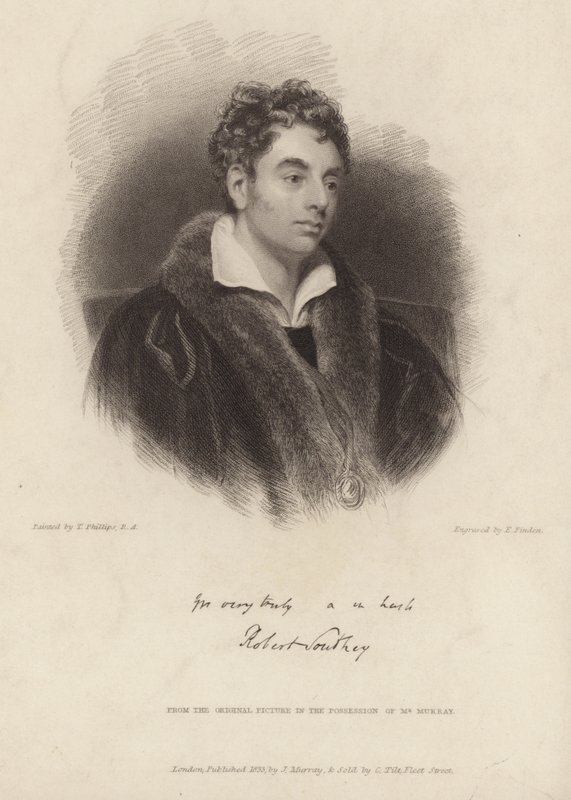 Portrett av Robert Southey av Thomas Phillips