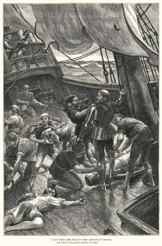 Sir Andrew Barton (gravering) av Thomas Reynolds Lamont
