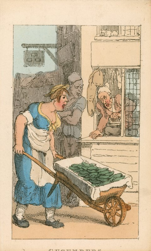 Agurker av Thomas Rowlandson