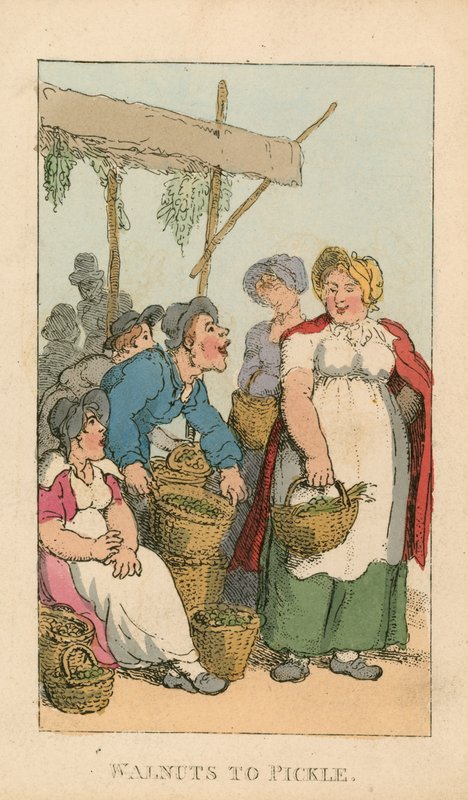 Valnøtter å sylte av Thomas Rowlandson
