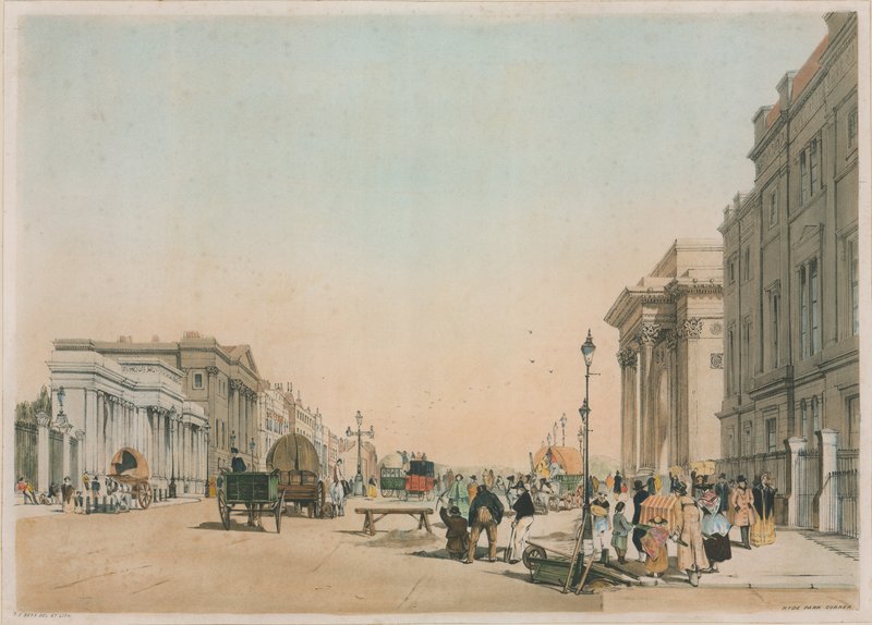 Hyde Park Corner, London av Thomas Shotter Boys