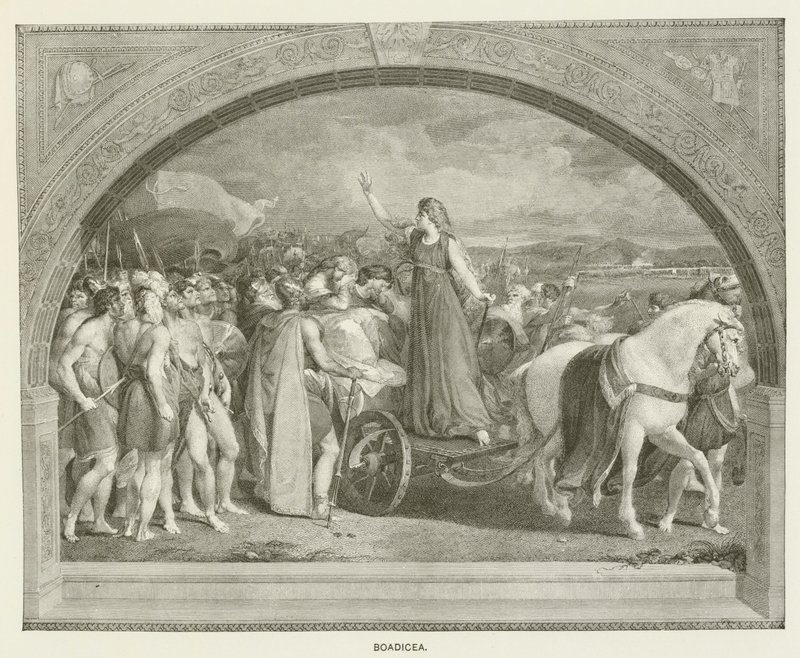 Boadicea av Thomas Stothard