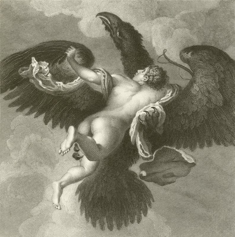 Ganymedes av Tiziano Vecelli
