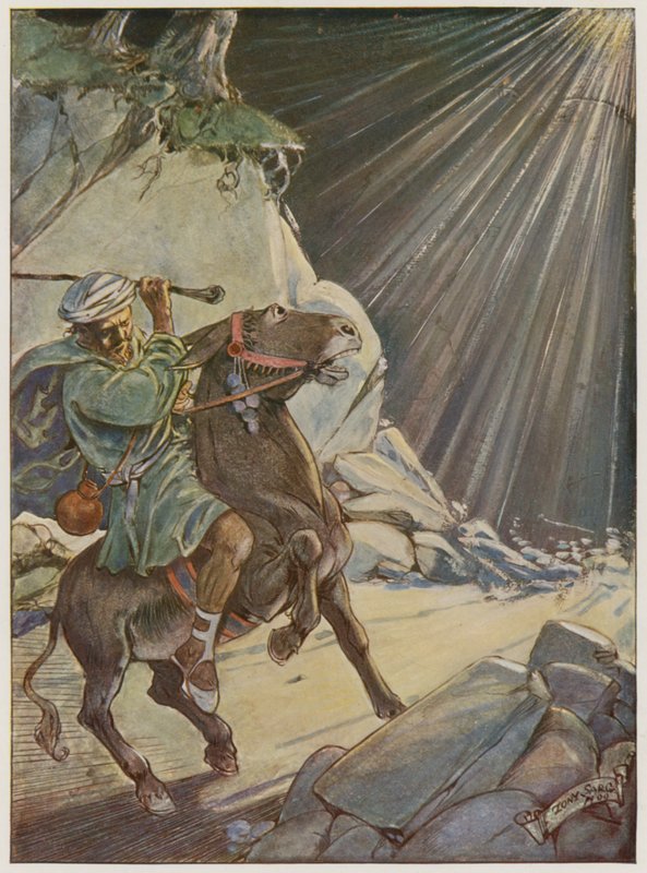 Han tok staven sin og slo det stakkars dyret av Tony Sarg