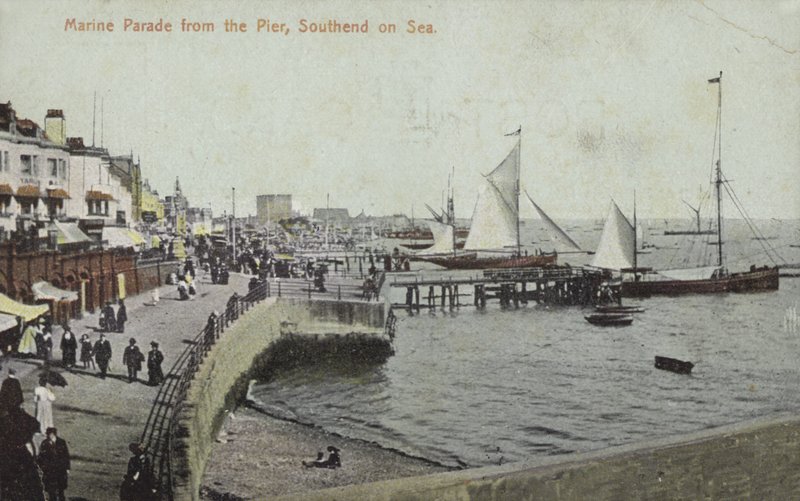 Marine Parade, Southend On Sea (fargebilde) av Unbekannt