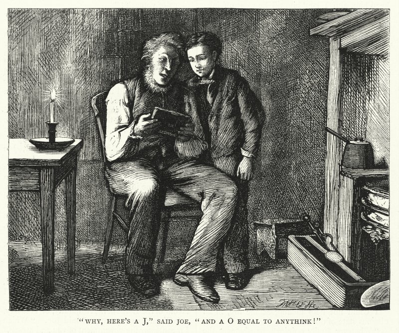 Illustrasjon for store forventninger av Charles Dickens av Unbekannt Unbekannt