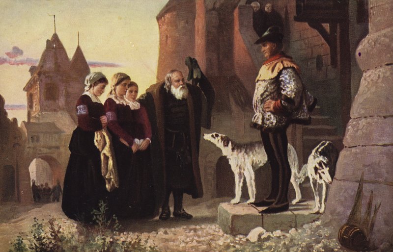 Mesternes høyre, 1874 av Vasilij Dmitrievich Polenov