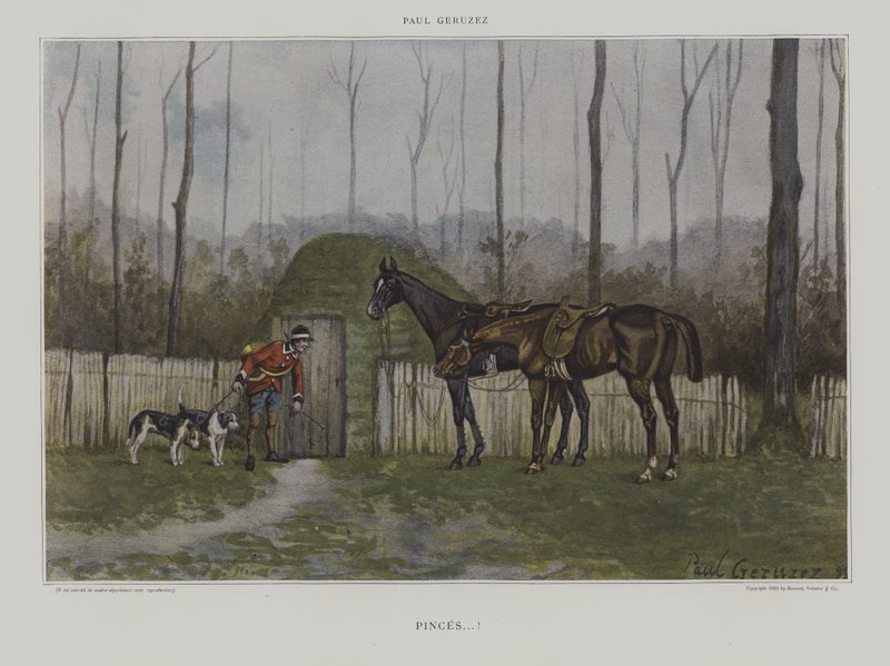 Nyper! (Klemt!) (farge litho) av Victor  Geruzez