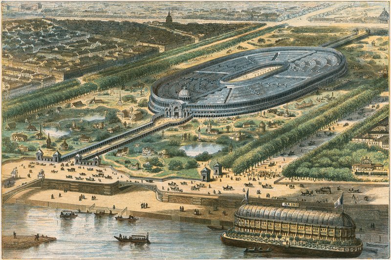 Paris-utstillingen i 1867 av Vincent Brooks