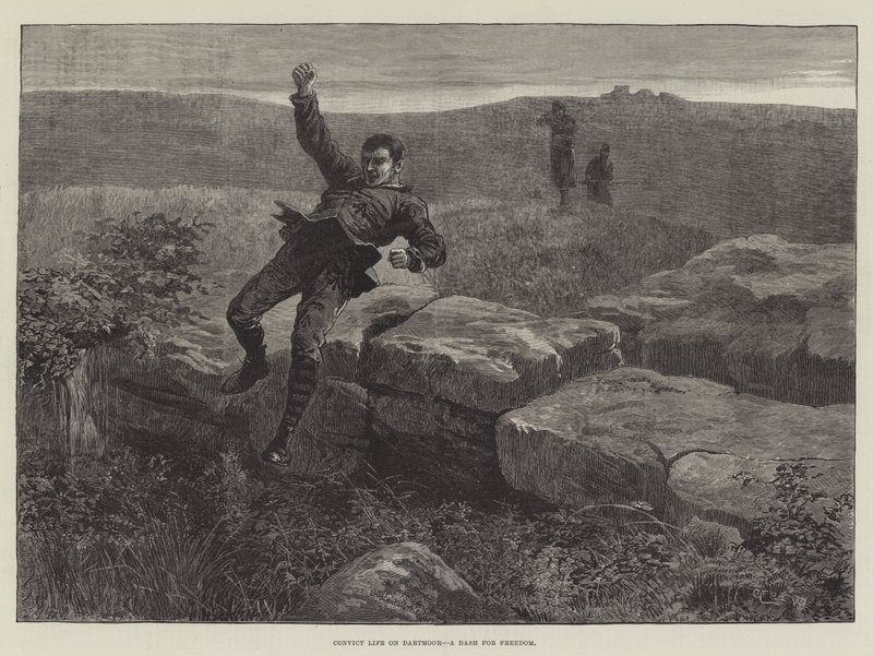 Convict Life on Dartmoor, a Dash for Freedom av Walter Bothams