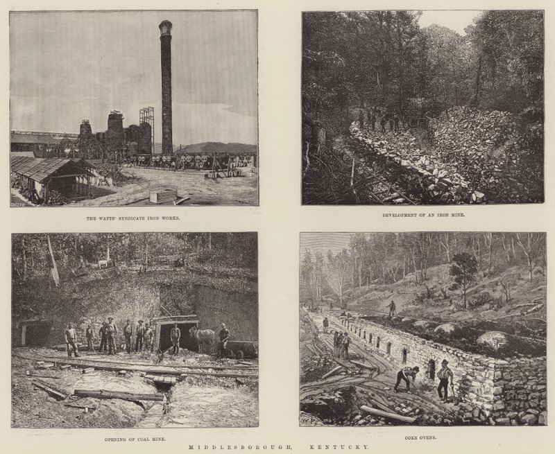 Middlesborough, Kentucky av Walter Paget
