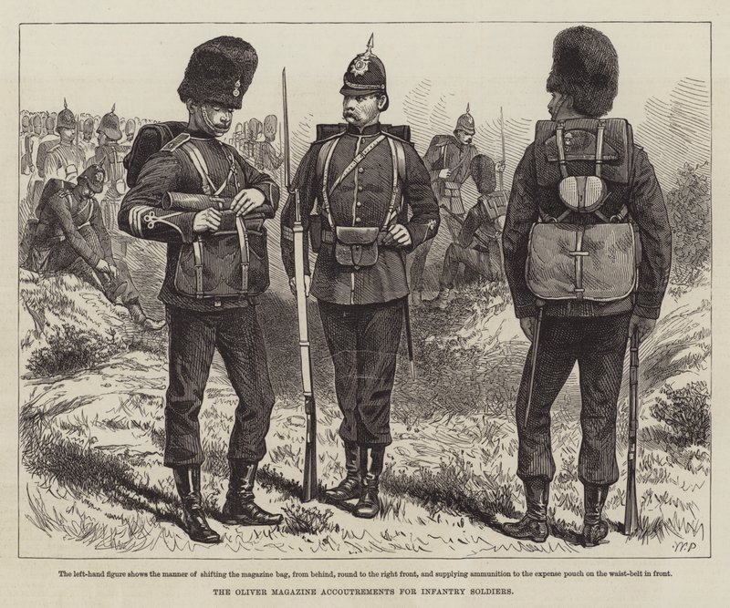 Oliver Magazine-utstyr for infanterisoldater av Walter Paget