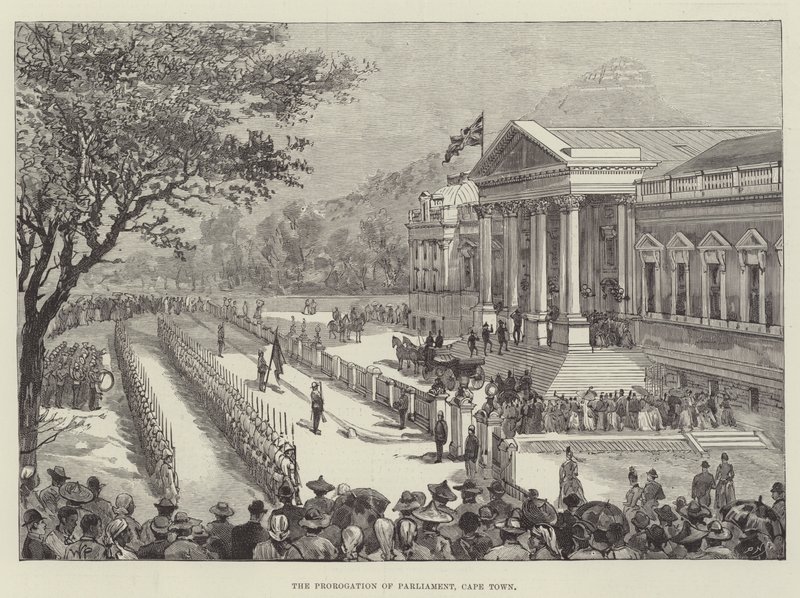 The Prorogation of Parliament, Cape Town av Walter Paget